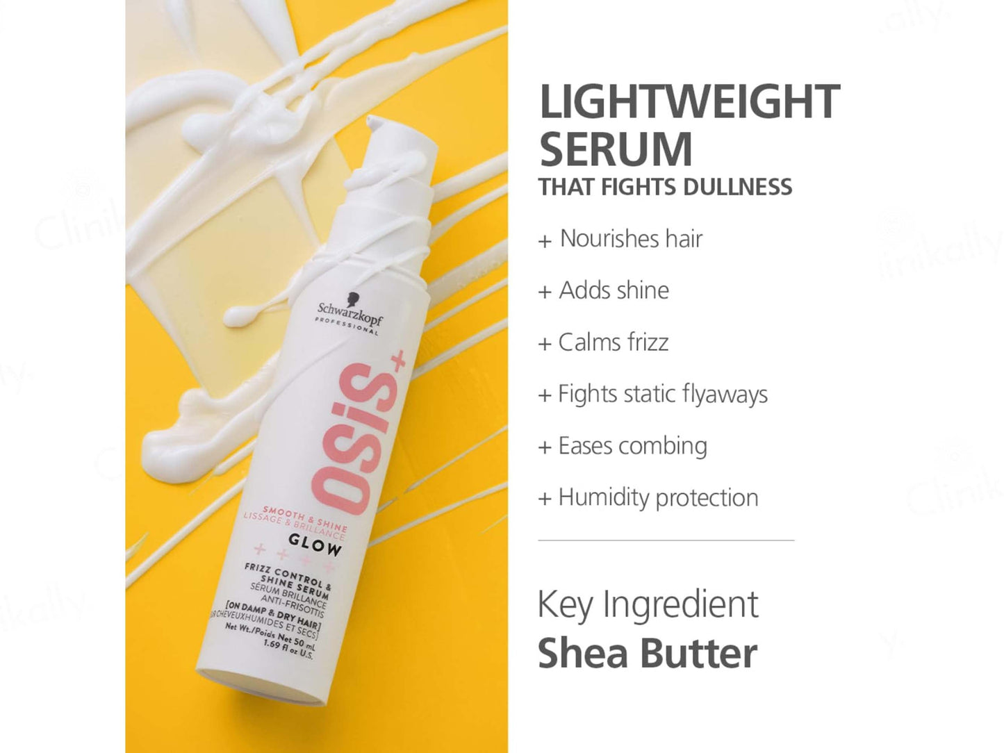Schwarzkopf Professional OSiS+ Glow Frizz Control & Shine Serum