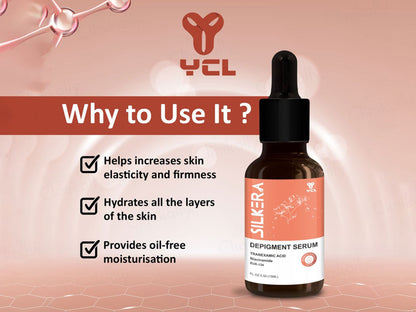 Silkera Depigment Face Serum