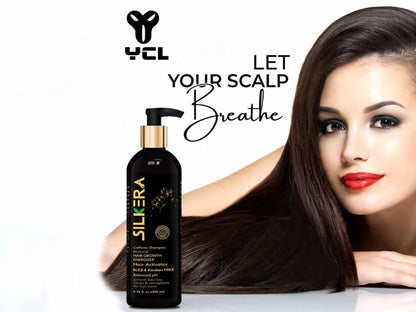 Silkera Natural Caffeine Hair Growth Energizer Shampoo