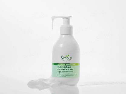 Simple Active Skin Barrier Care Replenishing Cream Cleanser