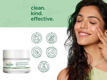 Simple Active Skin Barrier Care Restorative Rich Cream