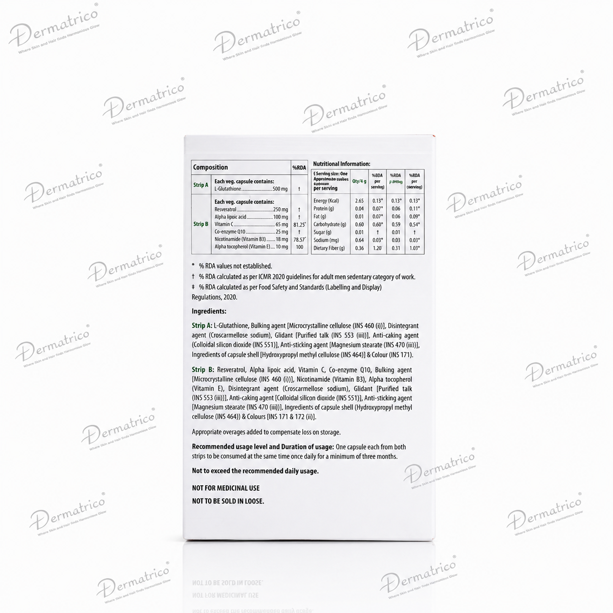 Skin Glow 2.0 Master Anti Oxidant Formula Nutraceutical Capsule 