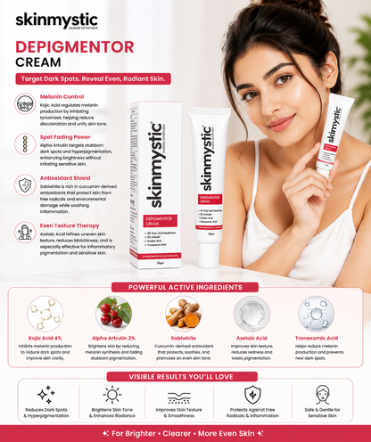 Skinmystic Depigmentor Cream