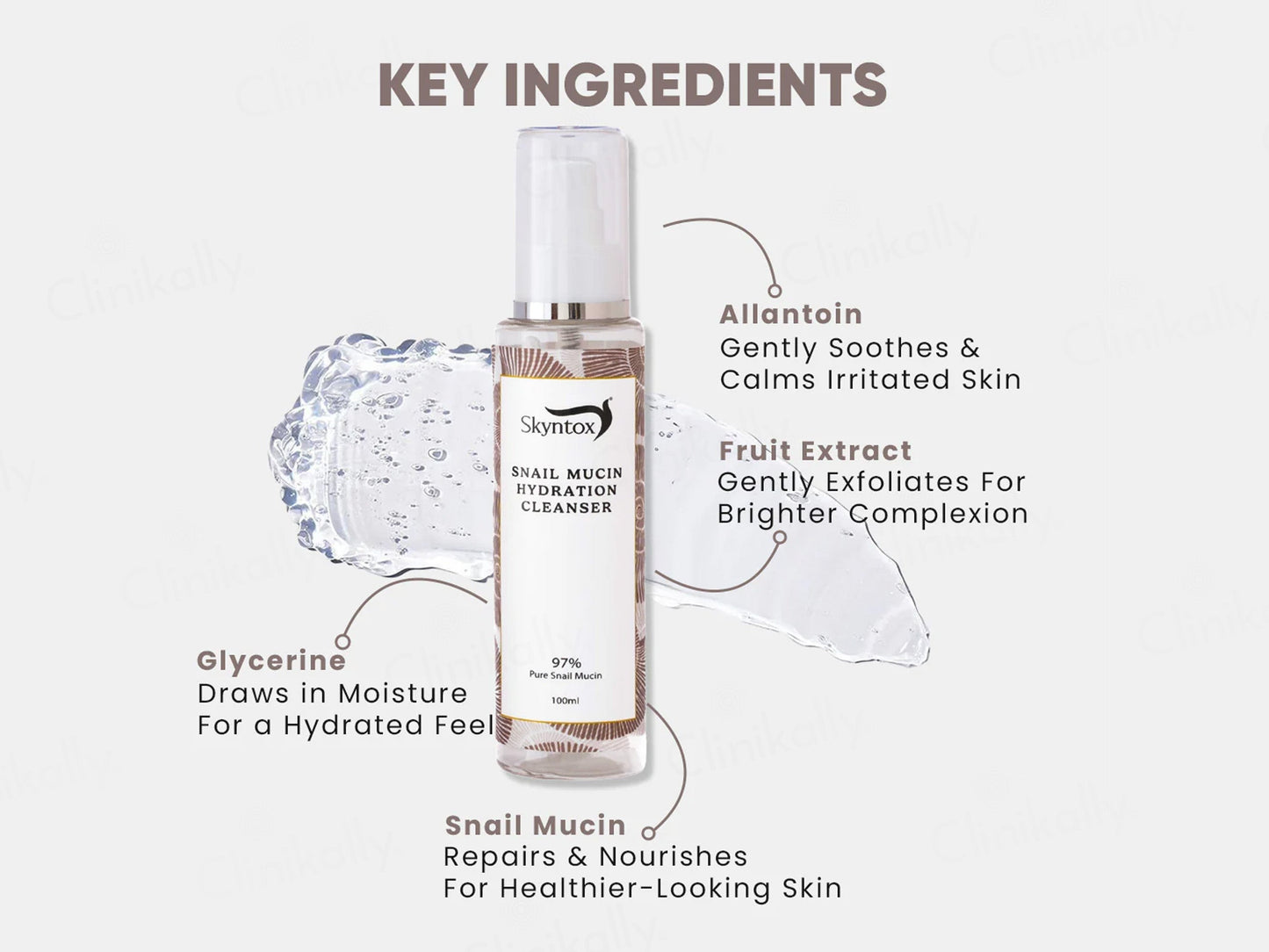 Skyntox 97% Pure Snail Mucin Hydration Cleanser