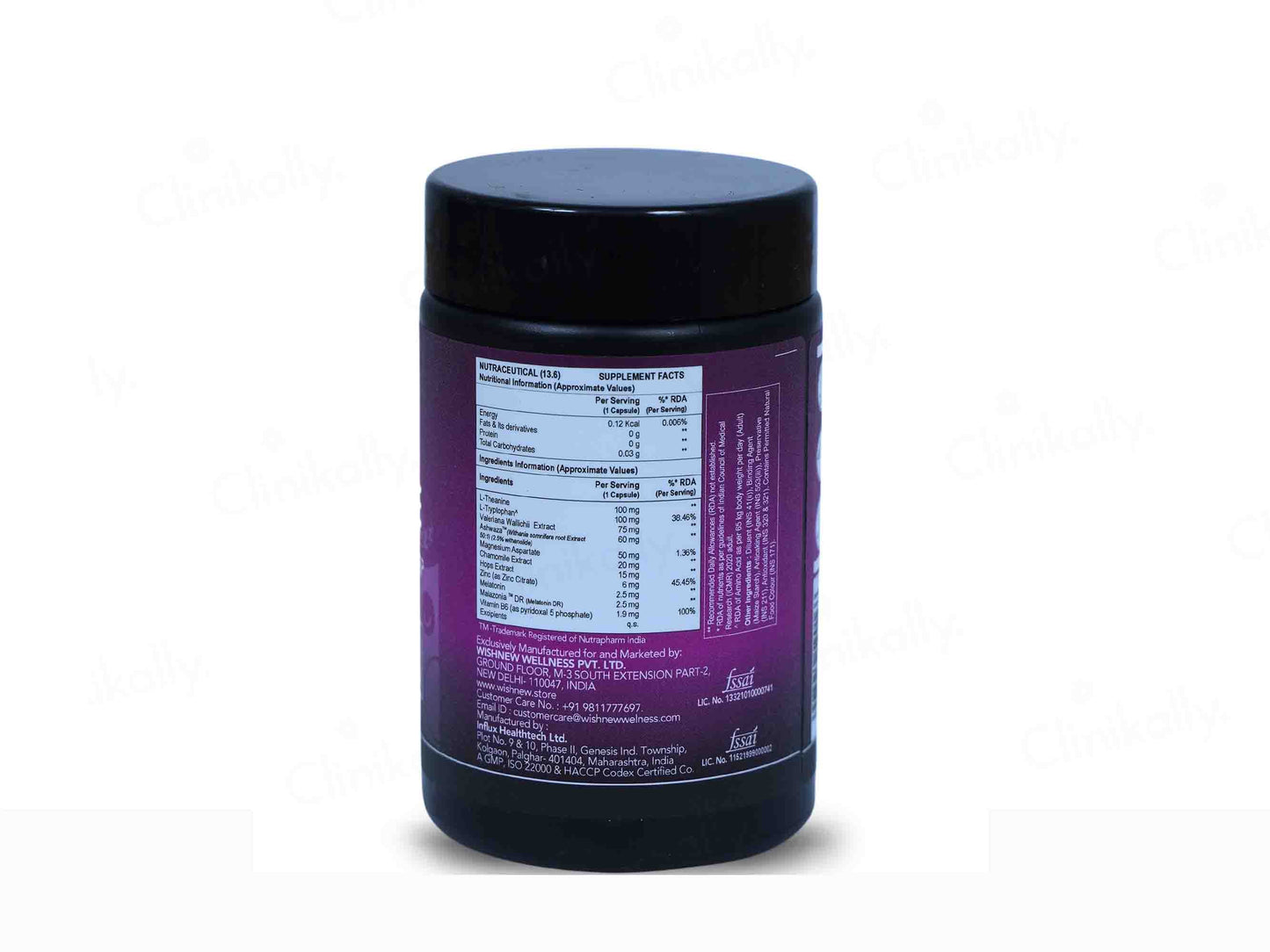 WishNew Wellness Sleepease Restful & Deep Sleep Capsule