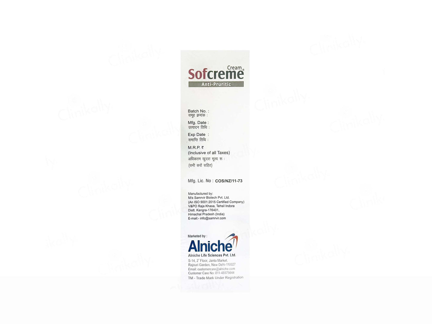 Sofcreme Anti-Pruritic Cream