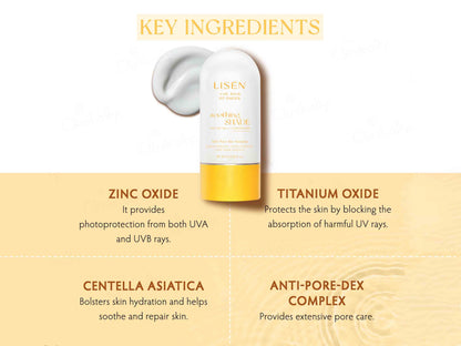 LISEN Soothing Shade Sunscreen SPF 50+ PA+++