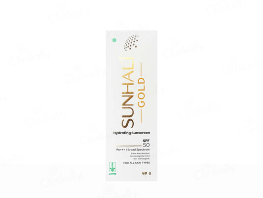 Sunhalt Gold Hydrating Sunscreen SPF 50 PA+++
