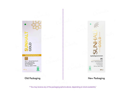 Sunhalt Gold Hydrating Sunscreen SPF 50 PA+++
