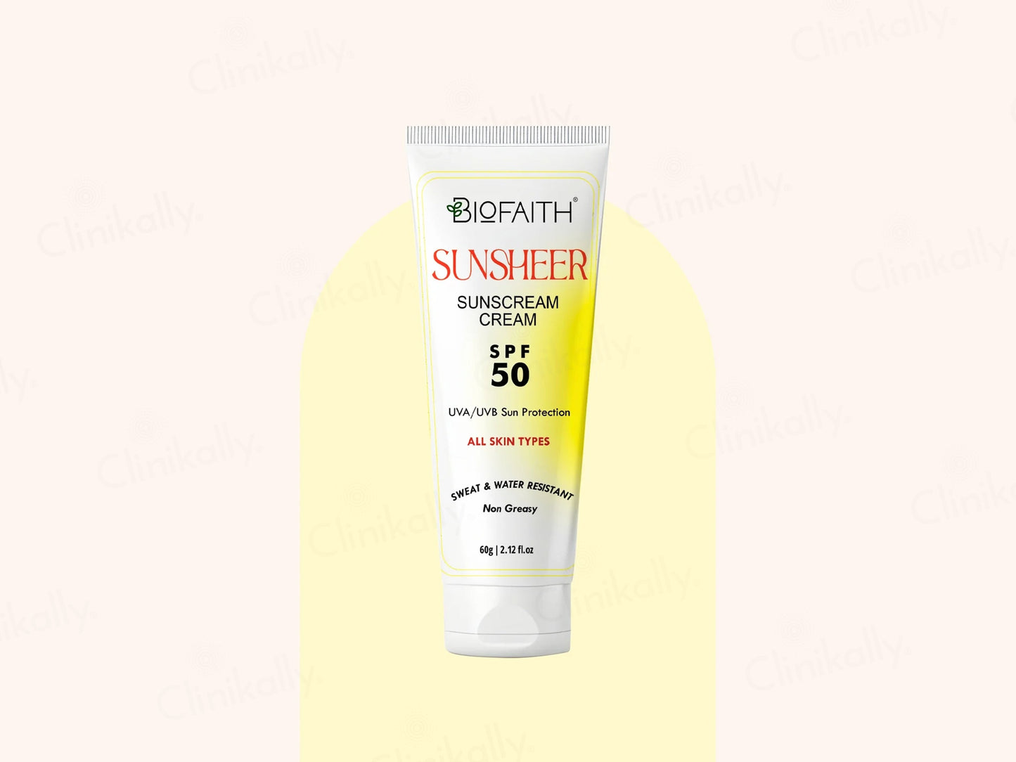 Biofaith Sunsheer Sunscreen Cream SPF 50
