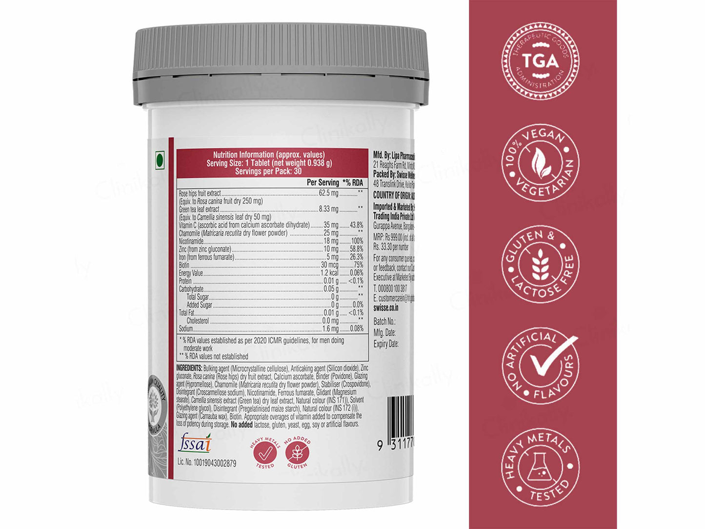 Swisse Beauty Biotin+ Tablet