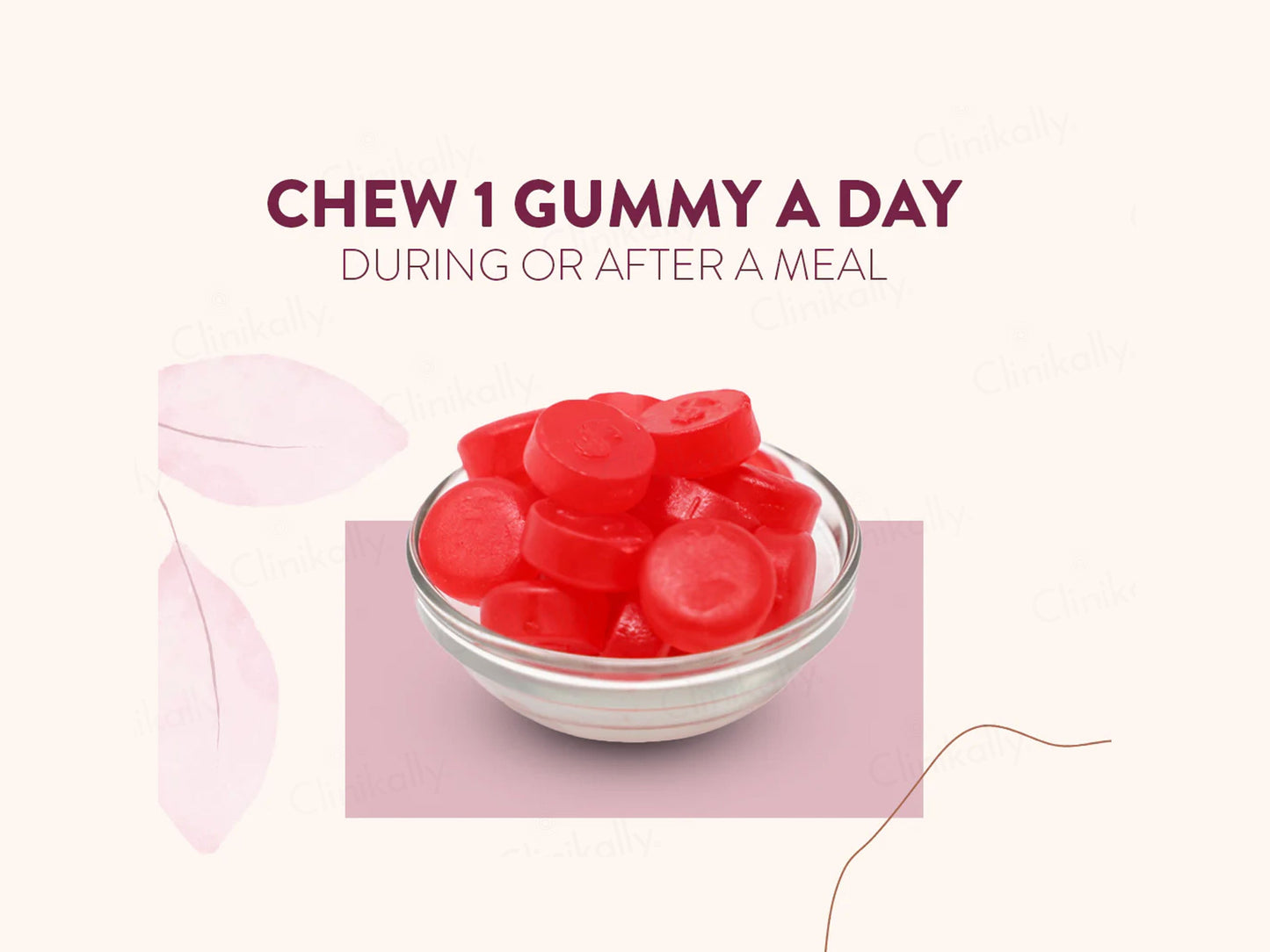 SwisseMe Beauty Biotin Gummies - Strawberry Flavour