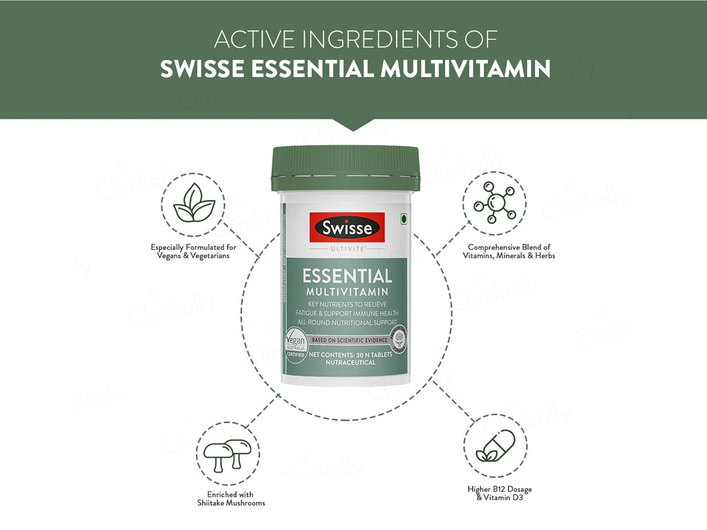 Swisse Ultivite Essential Multivitamin Tablet