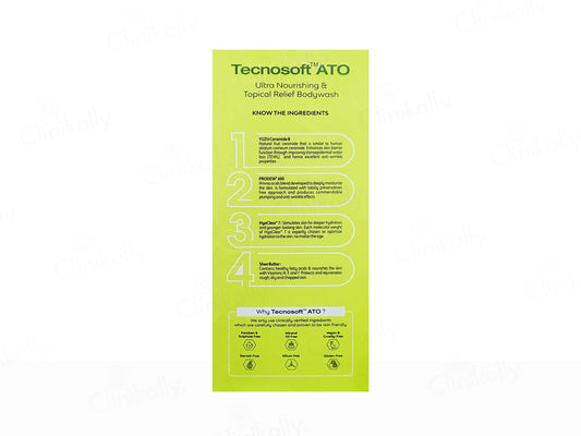 Tecnosoft ATO Ultra Nourishing & Topical Relief Bodywash