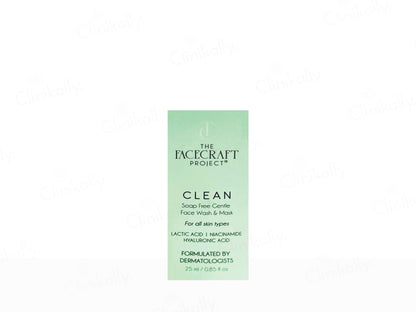 The Facecraft Project Clean Gentle Face Wash & Mask