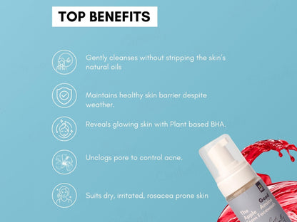 The Good Hygiene Co. Apple Amino Foam Facewash For Sensitive Skin
