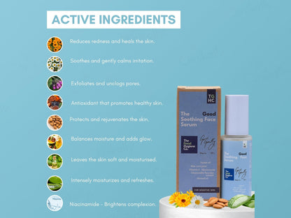 The Good Hygiene Co. Soothing Face Serum For Sensitive Skin