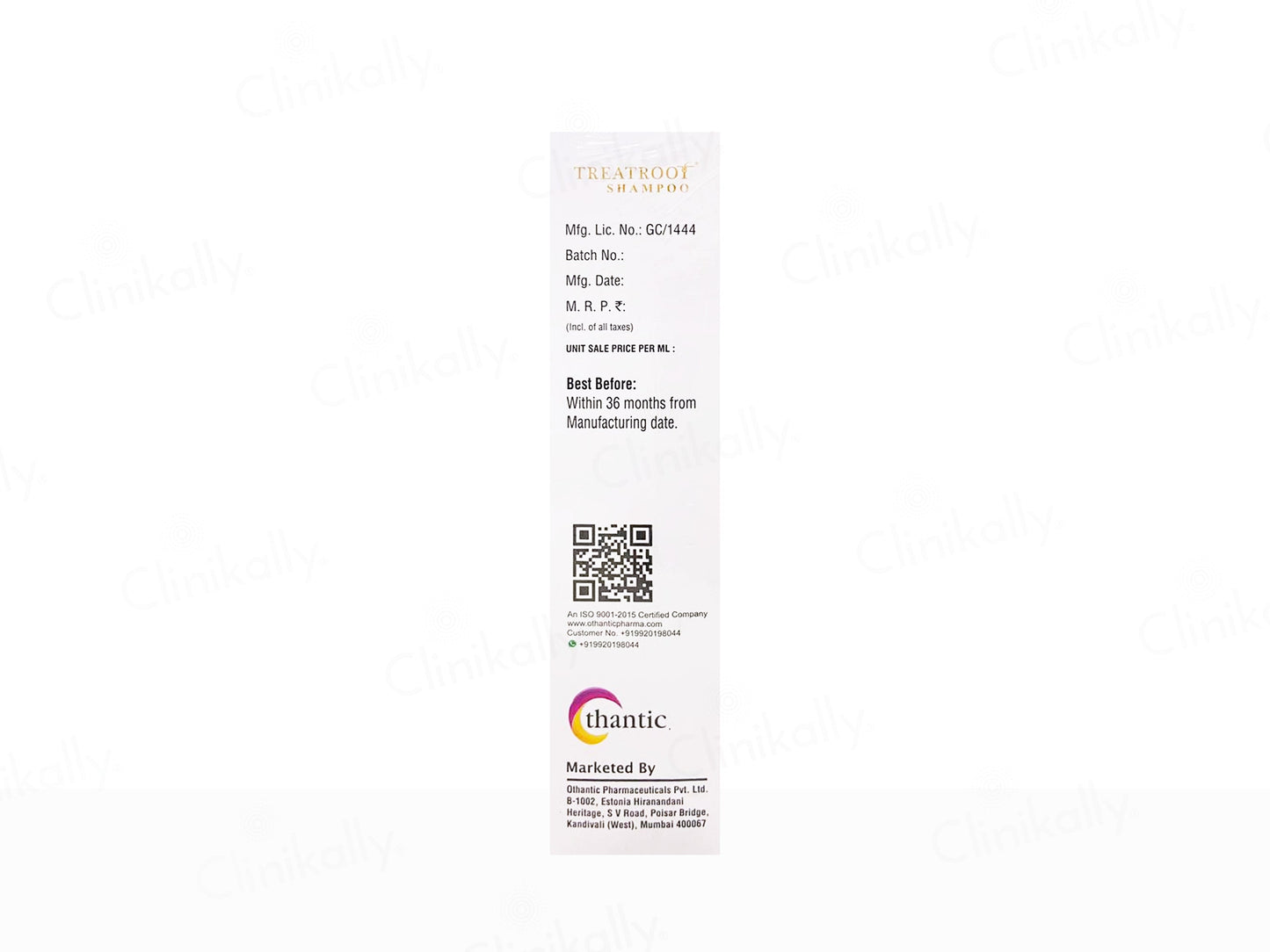 Treatroot Shampoo For Silky & Shiny Hair