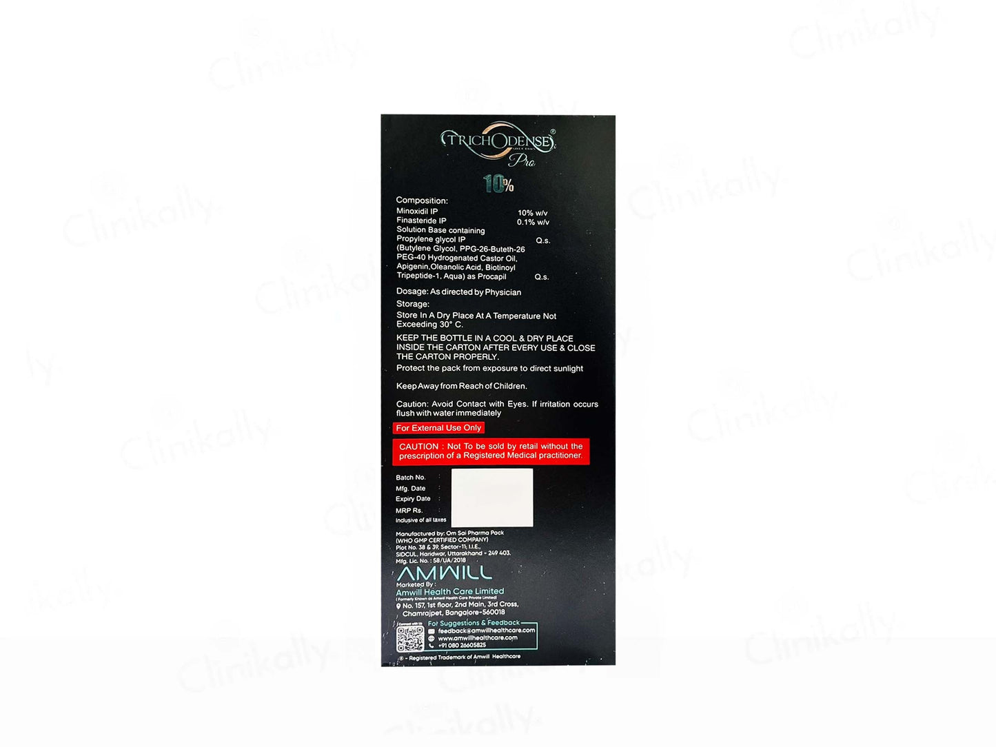 Trichodense Pro 10% Topical Solution