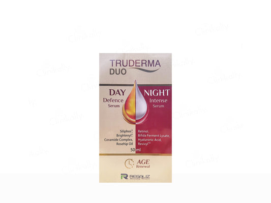 Truderma Duo Day And Night Anti Aging Serum || Age Renewal Serum