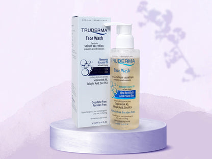 Truderma Face Wash prevention Acne Breakouts