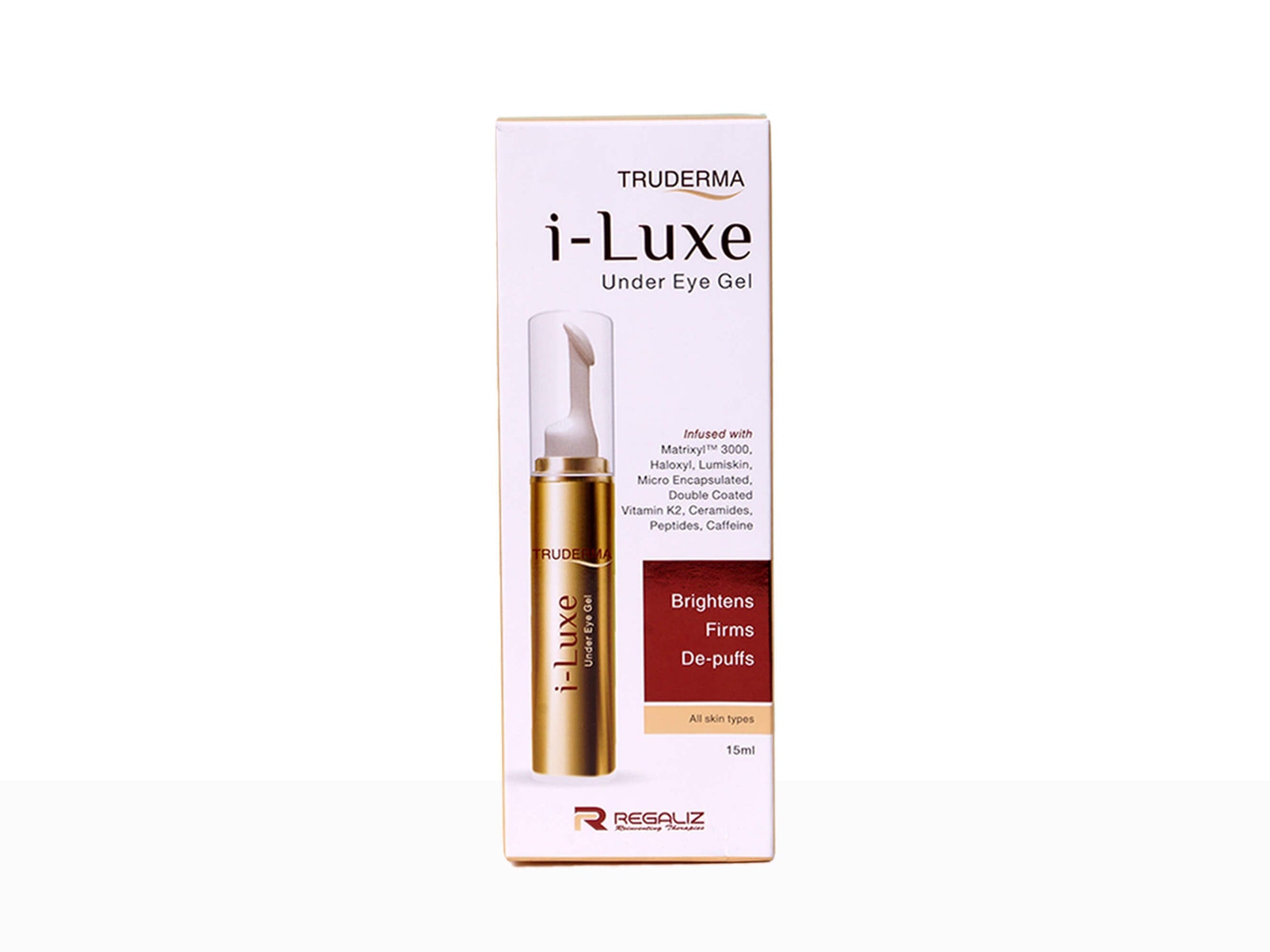 Truderma I-Luxe Under Eye Gel Rejuvenate And Brighten Delicate Skin Around Eyes