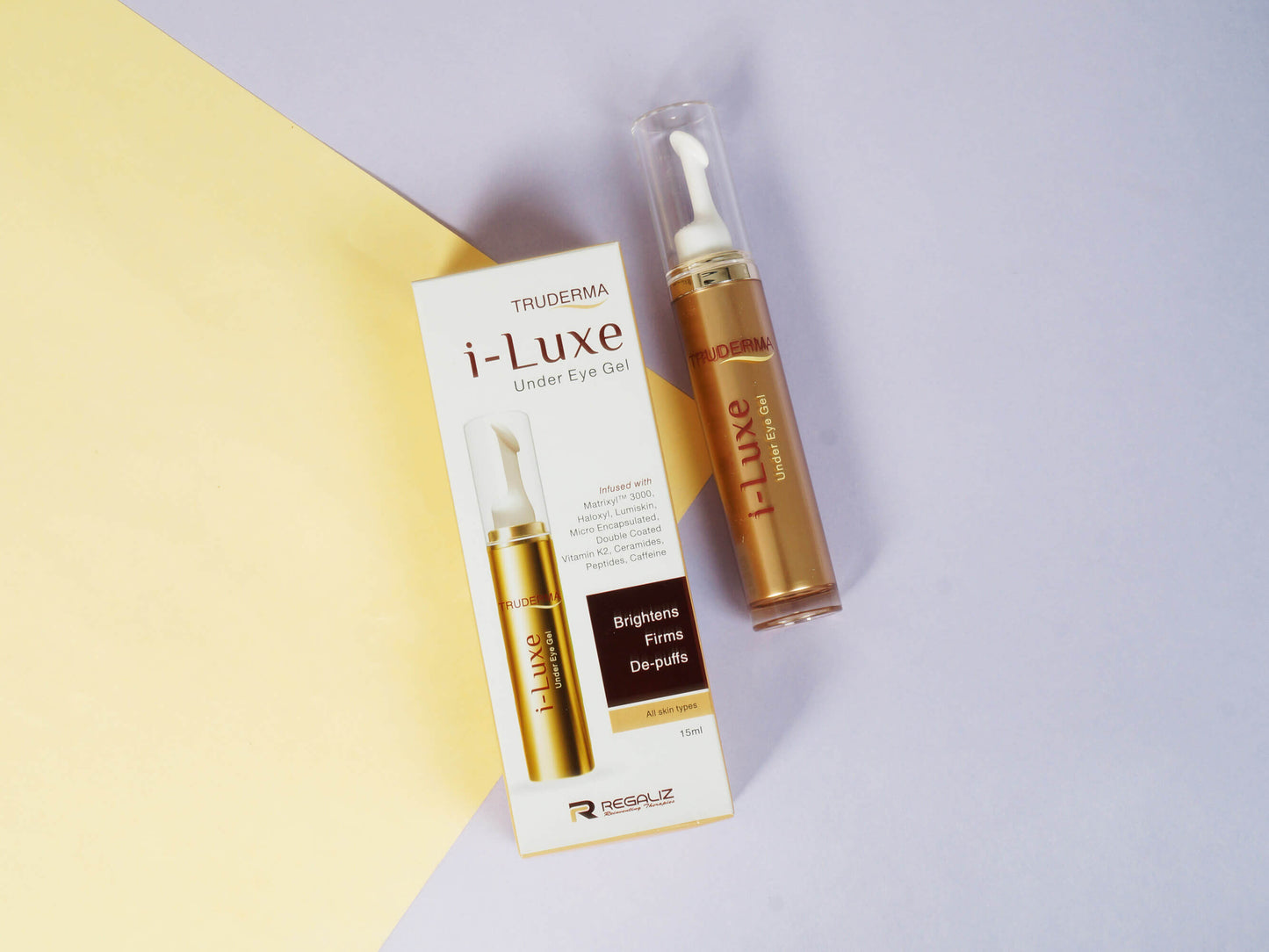 Truderma I-Luxe Under Eye Gel Rejuvenate And Brighten Delicate Skin Around Eyes