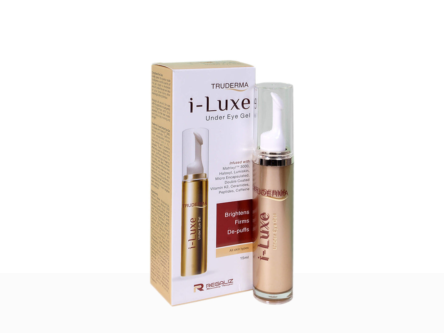 Truderma I-Luxe Under Eye Gel Rejuvenate And Brighten Delicate Skin Around Eyes