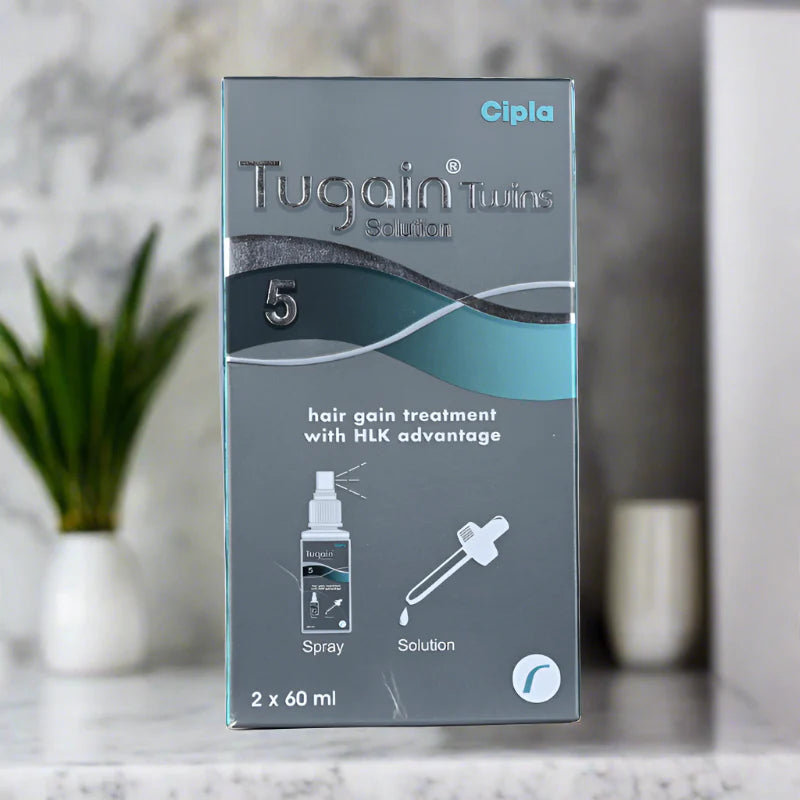 Tugain Solution Therapy of hair loss, and hair regrowth