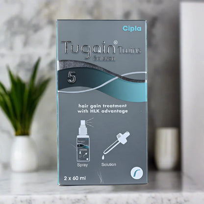 Tugain Solution Therapy of hair loss, and hair regrowth