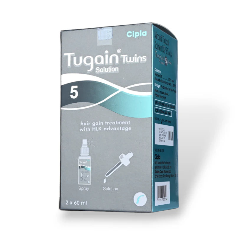Tugain Solution Therapy of hair loss, and hair regrowth