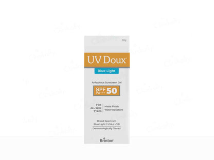 UV Doux Blue Light Anhydrous Sunscreen Gel SPF 50 PA+++