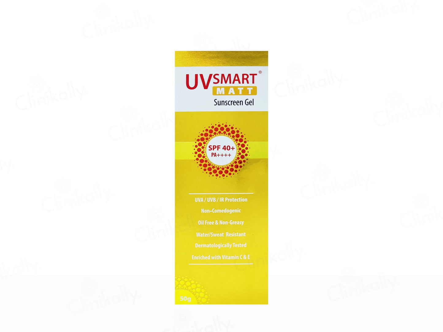 UVsmart Matt Sunscreen Gel SPF 40+/ PA++++