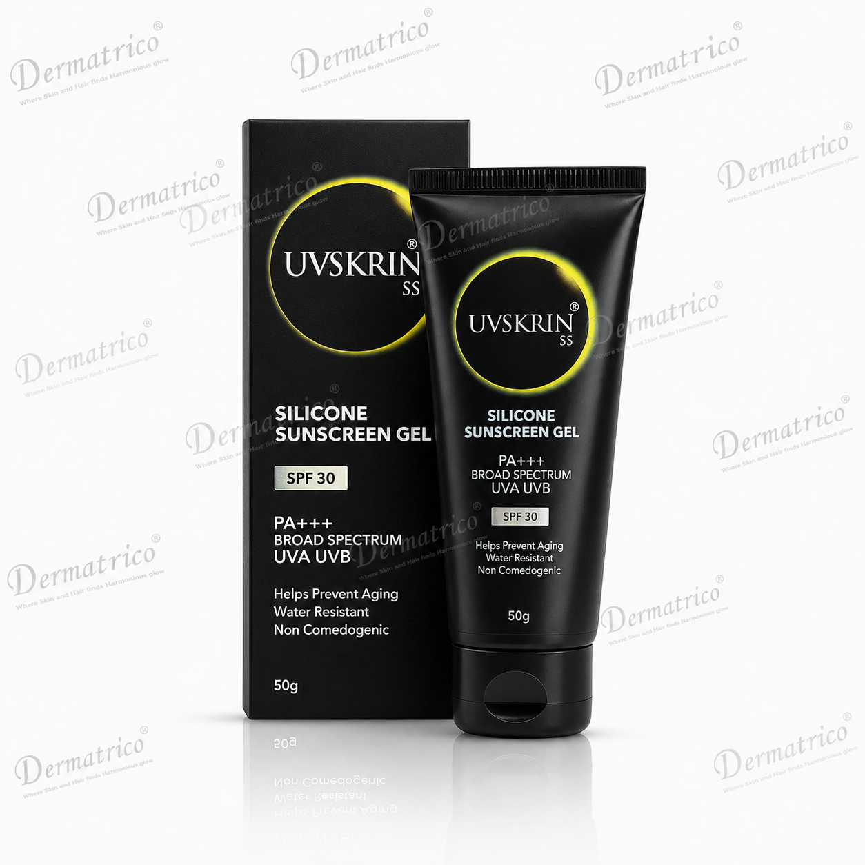 UVSkrin SS Silicone Sunscreen Gel | SPF 30