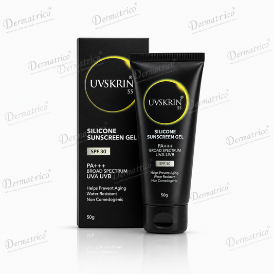 UVSkrin SS Silicone Sunscreen Gel | SPF 30