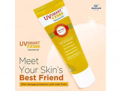 UVsmart Matt Sunscreen Gel SPF 40+/ PA++++