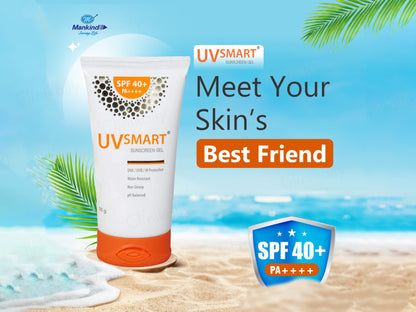 UVsmart Sunscreen SPF 40+ PA++++ Gel
