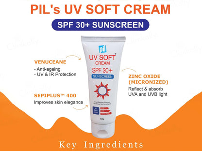 UV Soft Cream Sunscreen SPF 30+