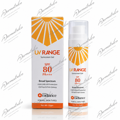 UV Range Sunscreen Gel SPF 80 PA+++