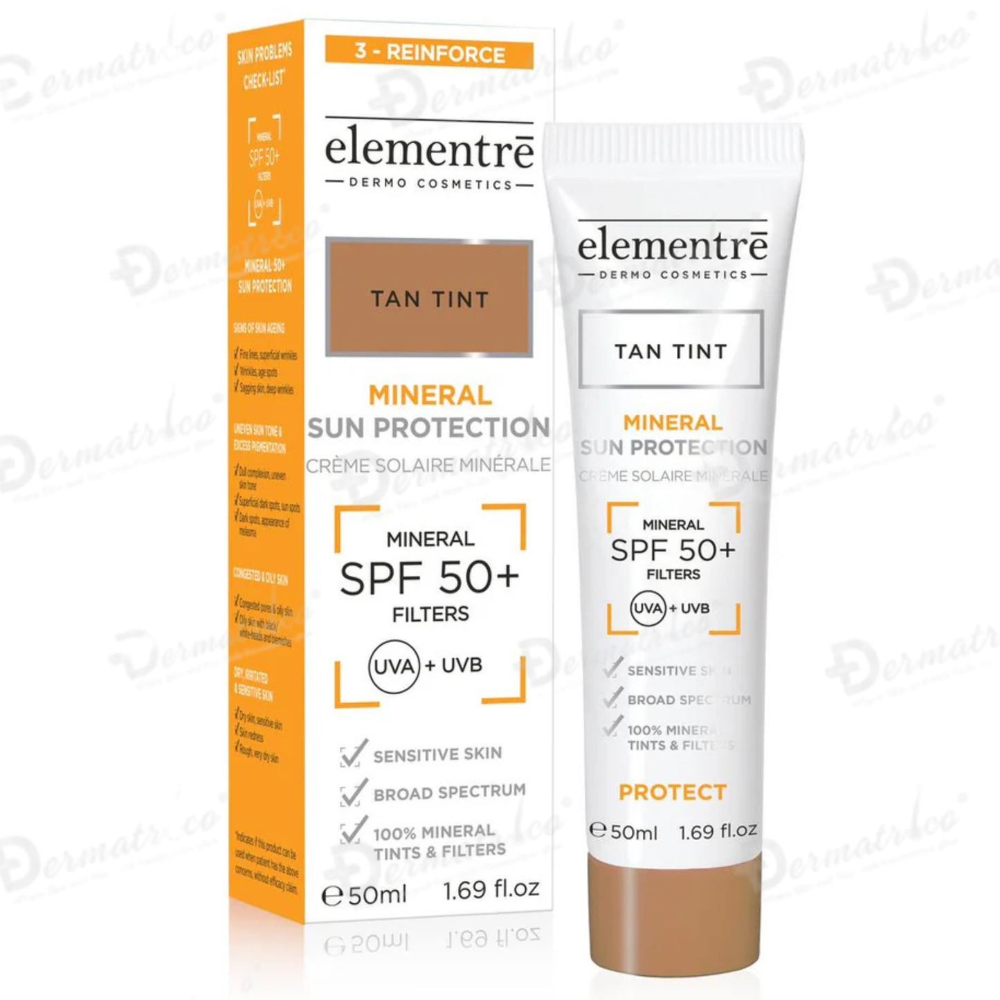 Elementre Mineral Sun Protection Tan Tint SPF 50+ Sunscreen