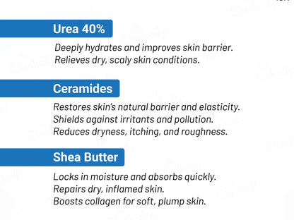 UreMF 40% Urea Hand & Foot Cream Gel
