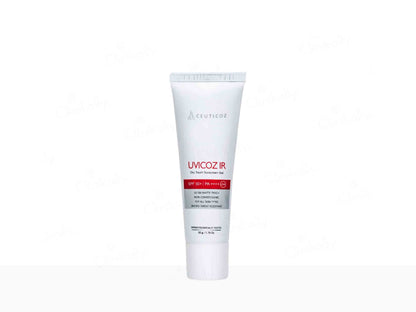 Uvicoz IR Ultra Matte Finish Dry Touch Sunscreen Gel SPF 50+ PA++++