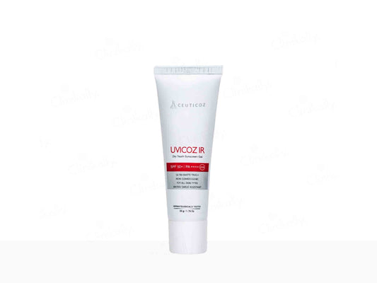 Uvicoz IR Ultra Matte Finish Dry Touch Sunscreen Gel SPF 50+ PA++++