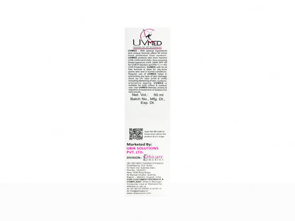 Uvmed Tinted Sunscreen Gel SPF 50