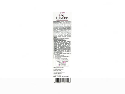 Uvmed Tinted Sunscreen Gel SPF 50