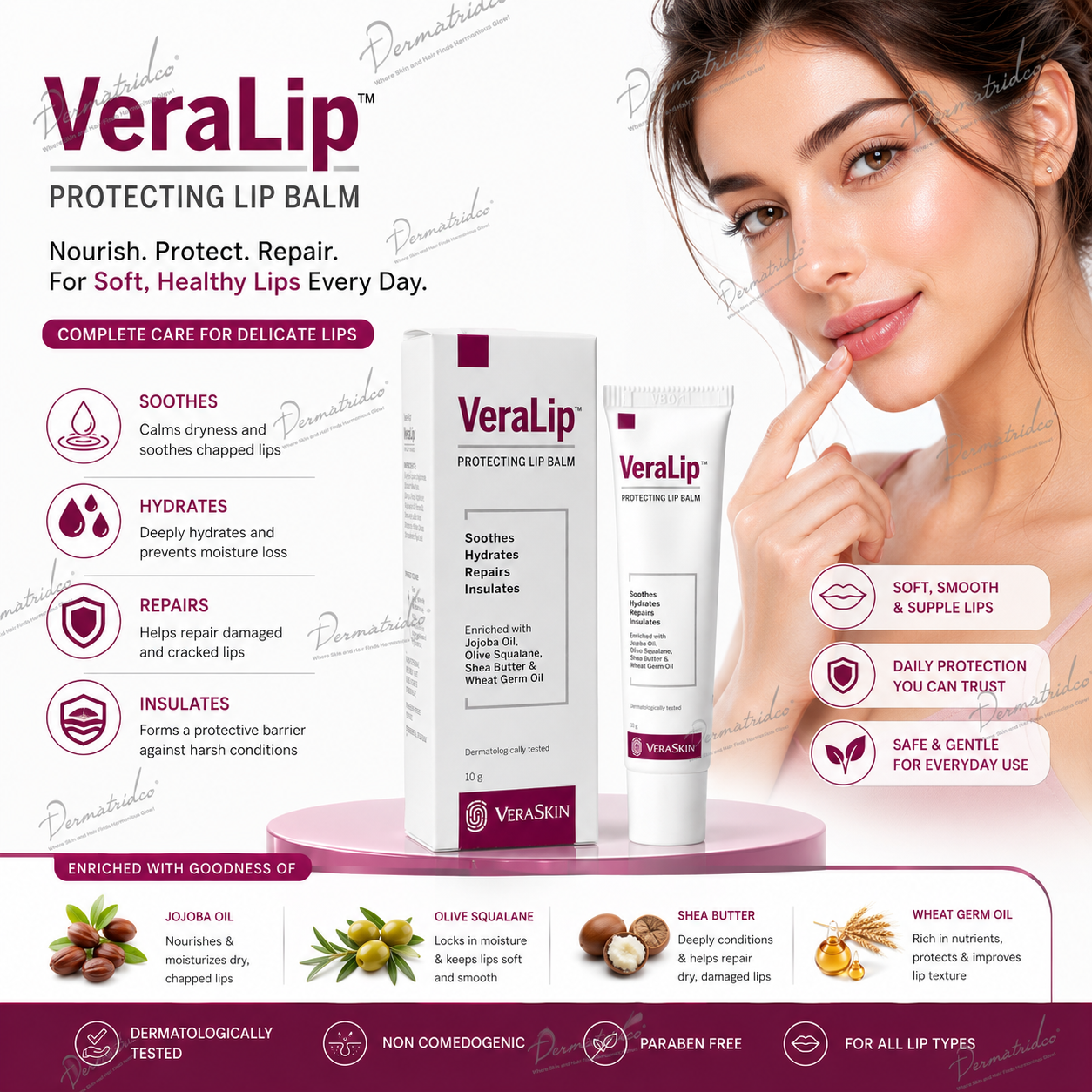 VeraLip Protecting Lip Balm | VeraSkin