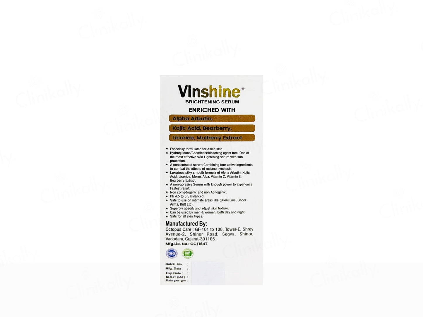 Vinshine Brightening Face Serum
