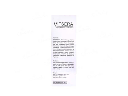 Vitsera Rejuvenating Face Wash