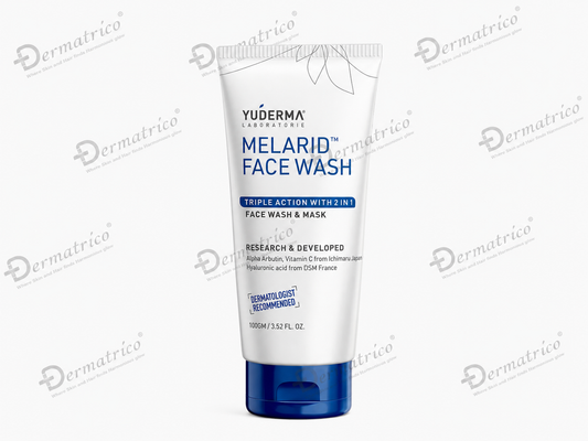 Yuderma Melarid Triple Action 2 in 1 Face Wash & Mask