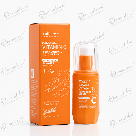Yuderma Renewcell Vitamin-C + Hyaluronic Acid Serum